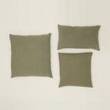 SIMPLE LINEN PILLOW - OLIVE