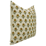 Hand-Block Print Pillow - Genda