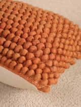 Rust Handmade Lumbar Pillow - 12x20