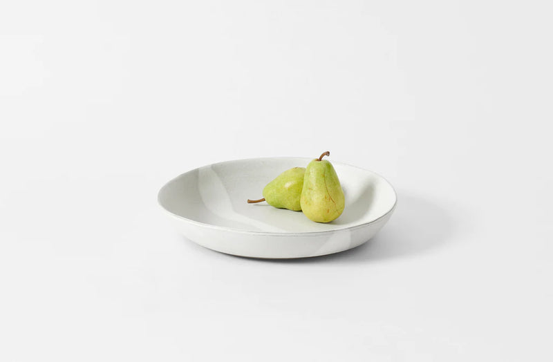 Low Serving Bowl, Oatmeal