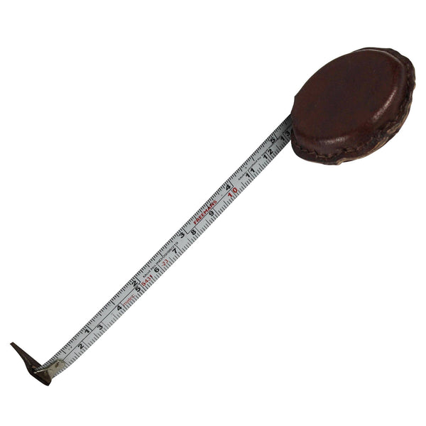 Measuring Tape, Brown Leather Cover
