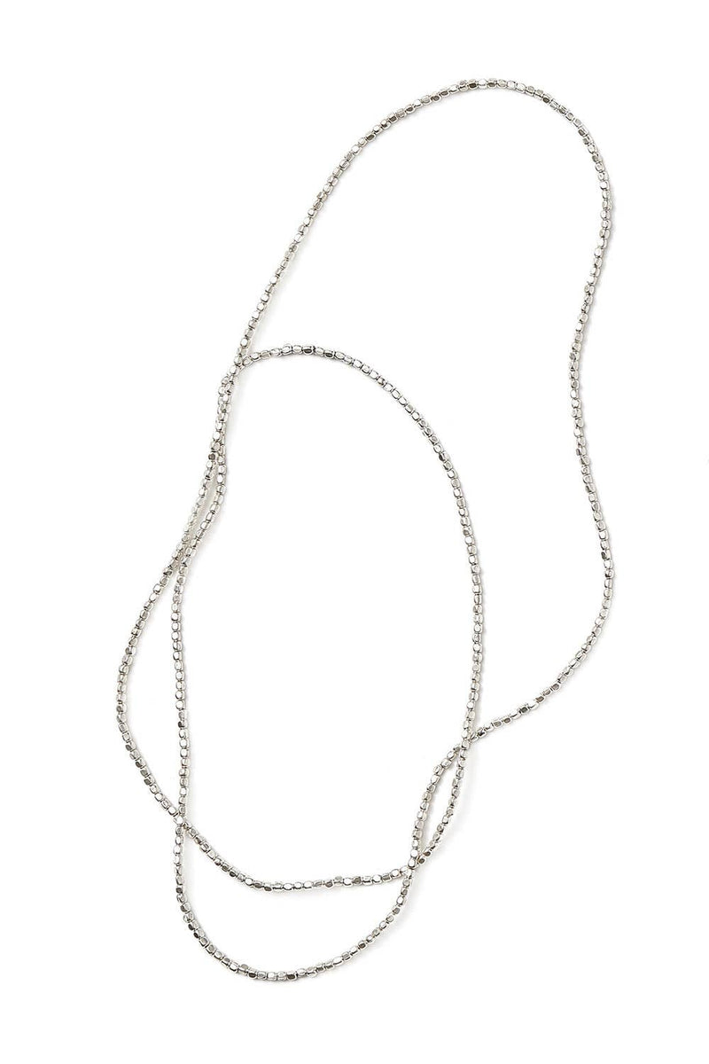 Silver Beads Necklace