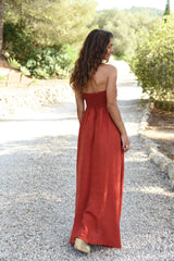 The Lola Dress - Pomegranate