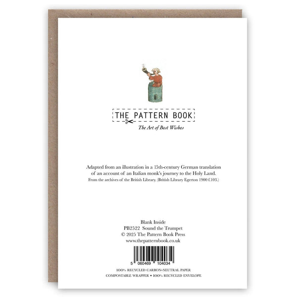 Sound the Trumpet greeting card
