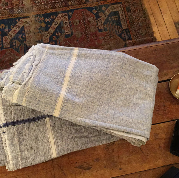 Blue Chambray Towel