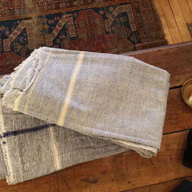 Blue Chambray Towel