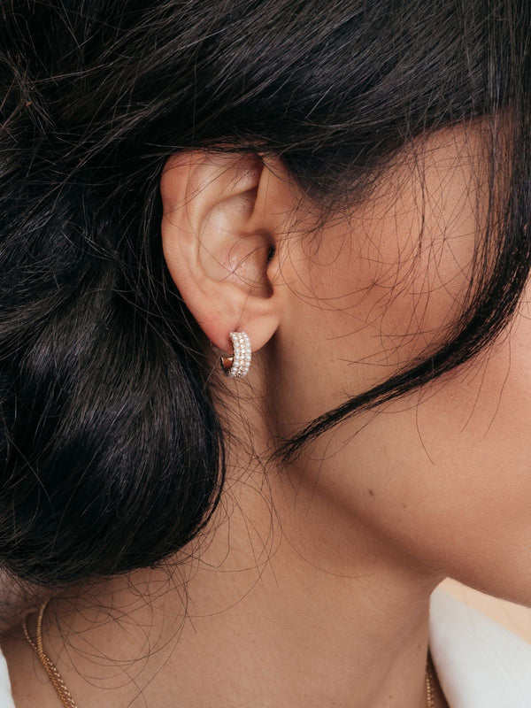 Marissa Huggie Hoop Earrings