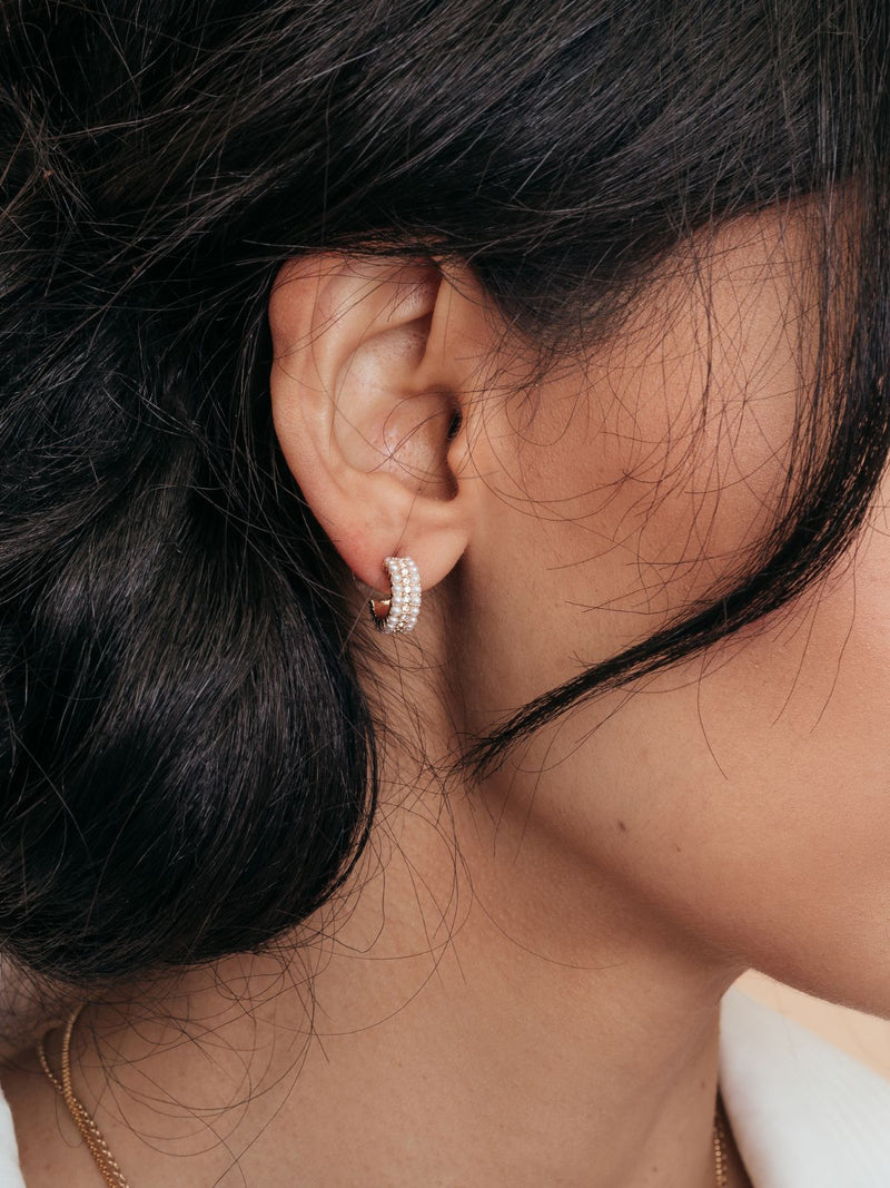 Marissa Huggie Hoop Earrings