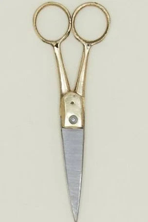 Brass Handle Scissors