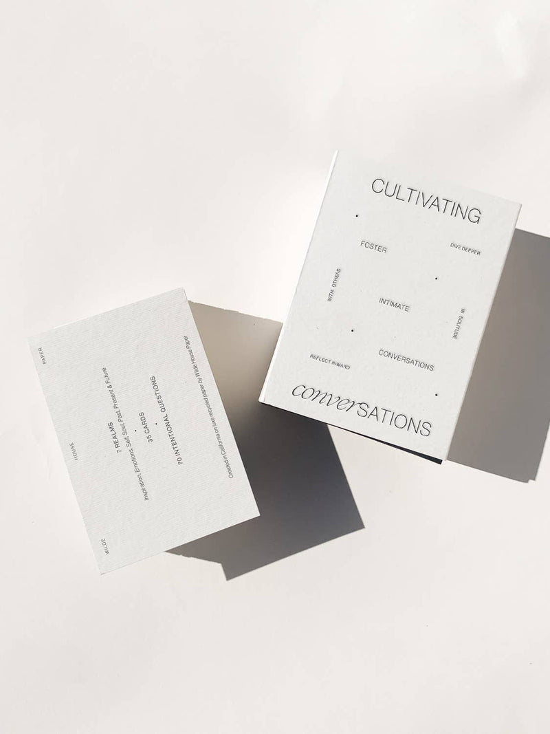Cultivating Conversations Card Deck