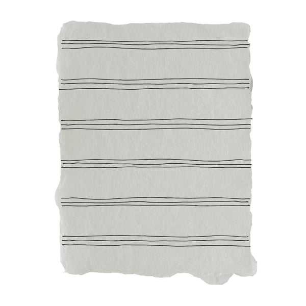 Triple Stripe Note Card, Set of 4