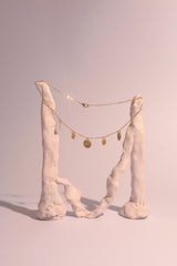 Dance Gold Circle Necklace