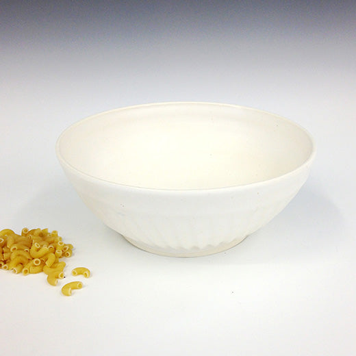 Fluted Pasta Bowl