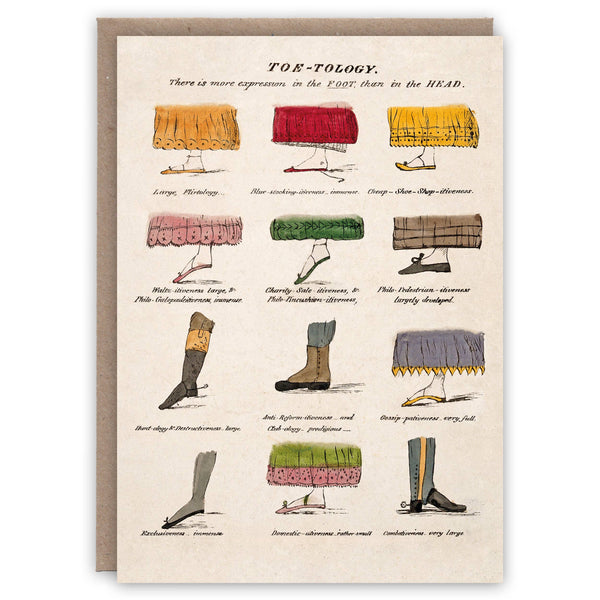 Toe-Tology Card